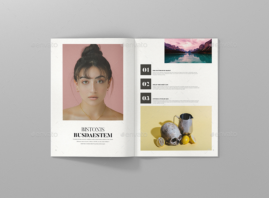 Magazine Template, Print Templates | GraphicRiver