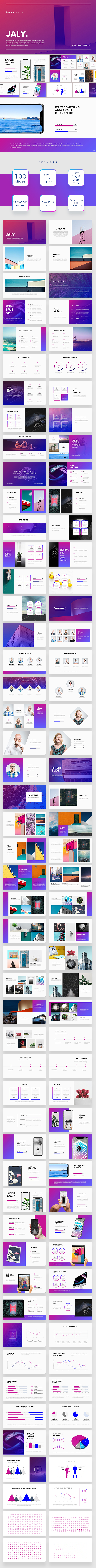 Jaly Keynote Template - Keynote Templates Presentation Templates