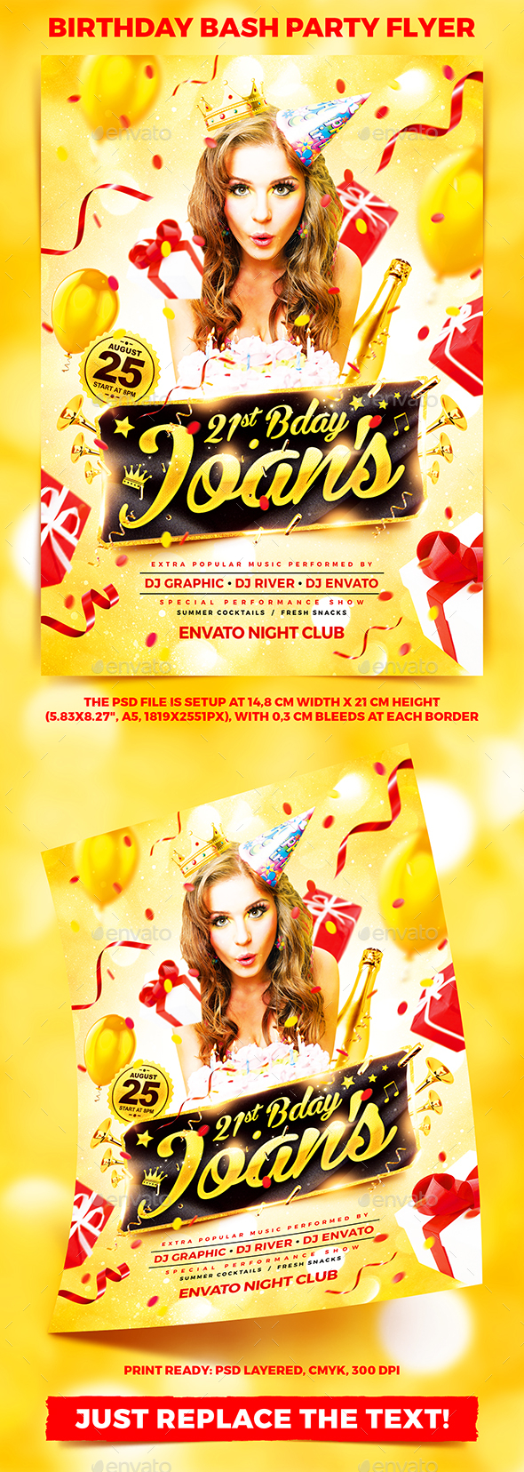 Birthday Bash Party Flyer vol.2 - Clubs & Parties Events