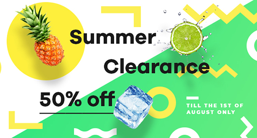 Up to 50% Off Summer Clearance