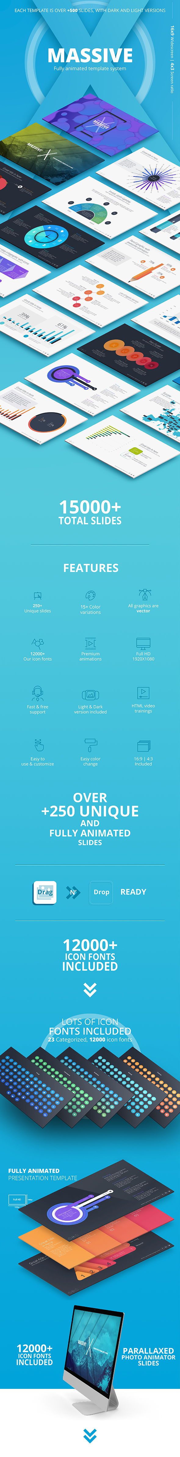 Massive X Presentation Template - Business PowerPoint Templates