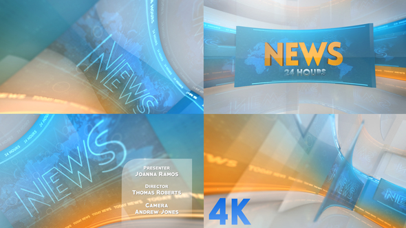 News Broadcast 4K