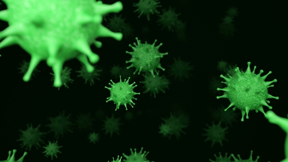 Deadly Virus Inside A Biological Organism, Dof, Motion Graphics 