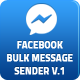 Facebook Bulk Private Message Sender SAAS Ready