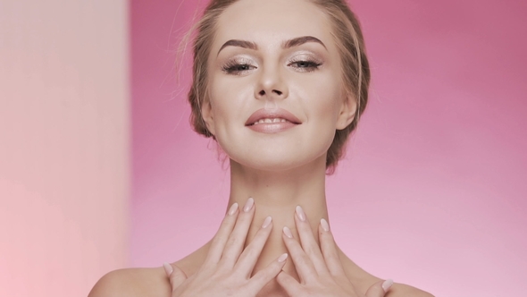 Cosmetology Concept Video at Studio Background