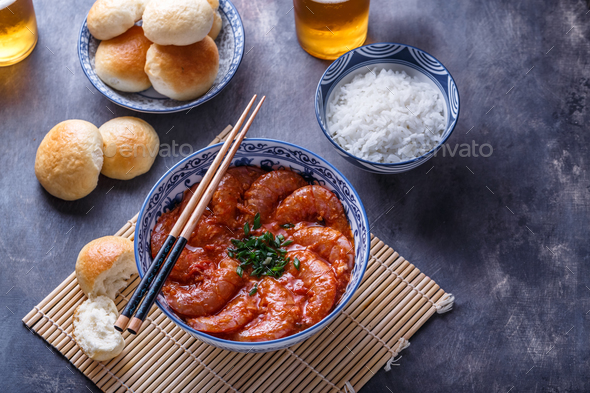 Asian sauces with beer