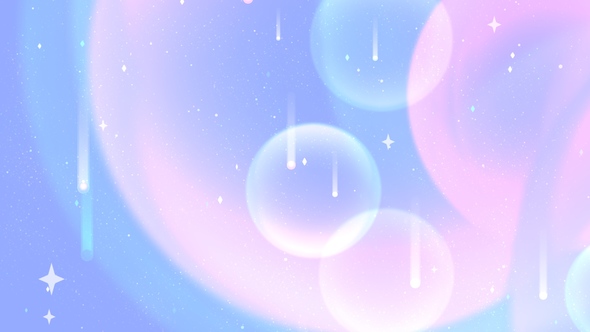 Soft Pastel Shooting Stars alt