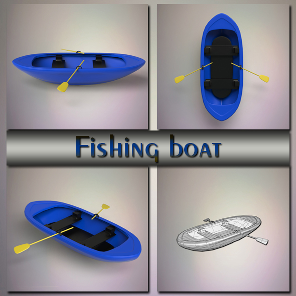 Fishing boat - 3Docean 22328916