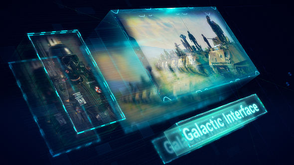 Galactic Interface - VideoHive 22330516