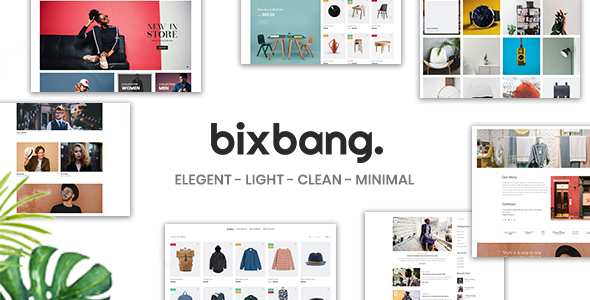 Bixbang Minimalist - ThemeForest 22322785