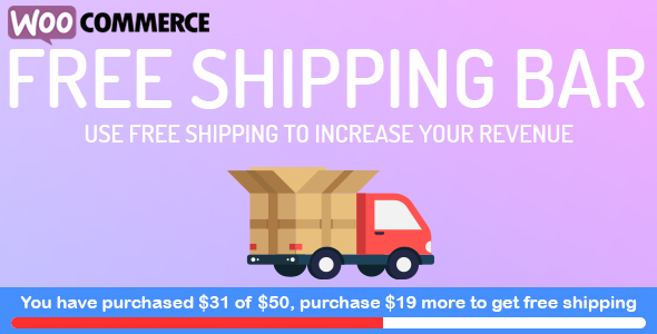 WooCommerce Free Shipping Bar - CodeCanyon Item for Sale