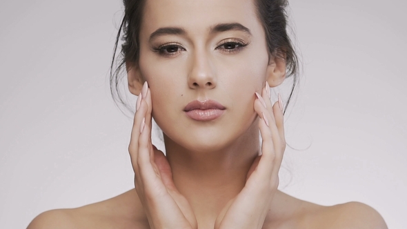 Portrait of Make Up Model