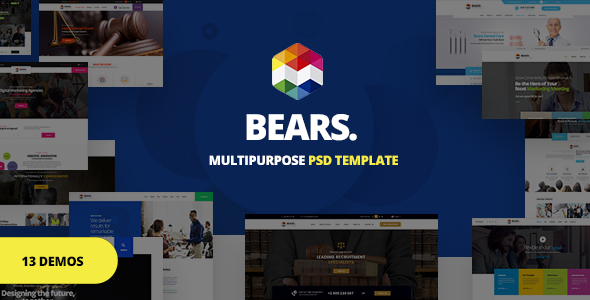 Bears - Multi-Purpose - ThemeForest 21049631