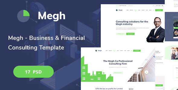 Megh - BusinessFinancial - ThemeForest 22336672