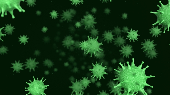 Movement Through a Cluster of a Deadly Viral Cells by legan80 | VideoHive