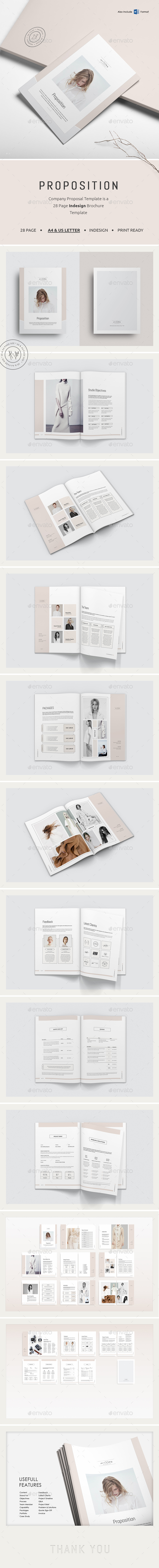 Proposal - Proposals & Invoices Stationery
