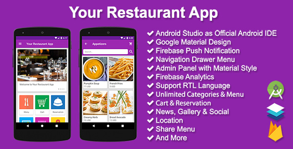 Your Restaurant App - CodeCanyon Item for Sale