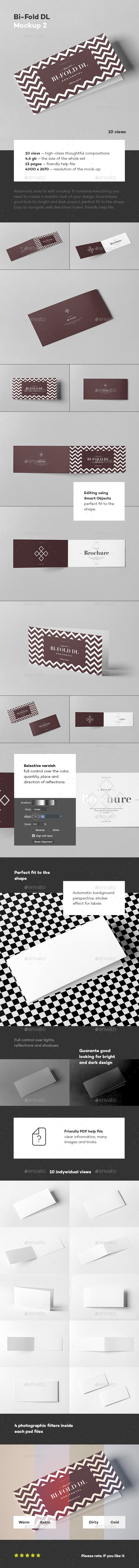 Bi-Fold DL Horizontal Brochure 2 - Brochures Print