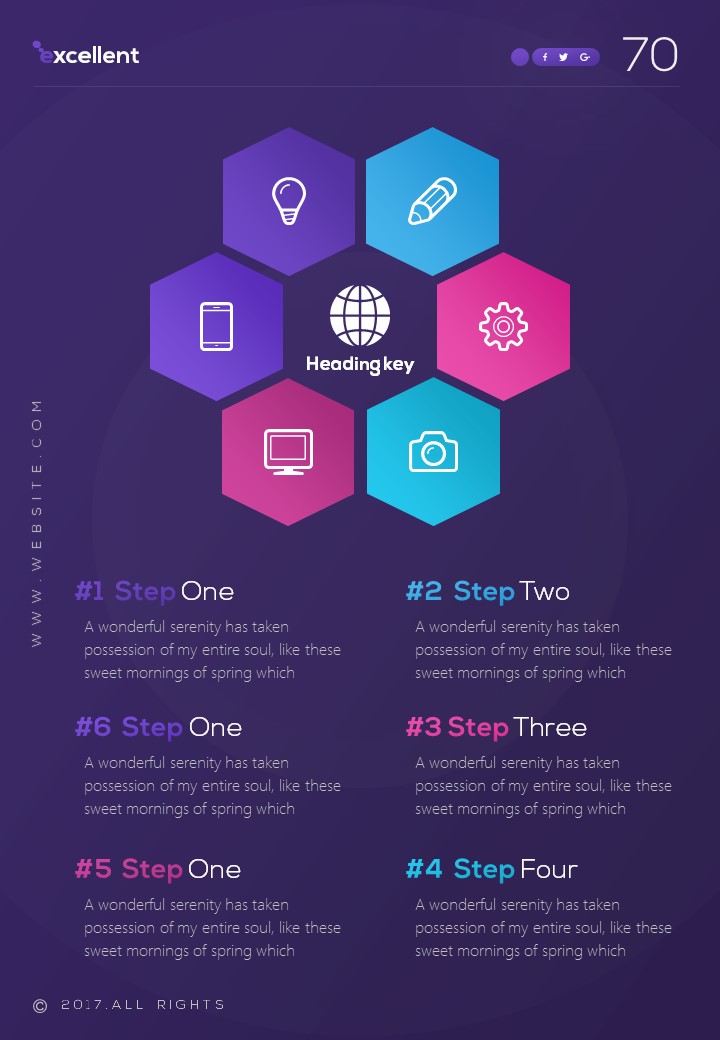 Excellent Portrait A4 PowerPoint Presentation Template By BrandEarth