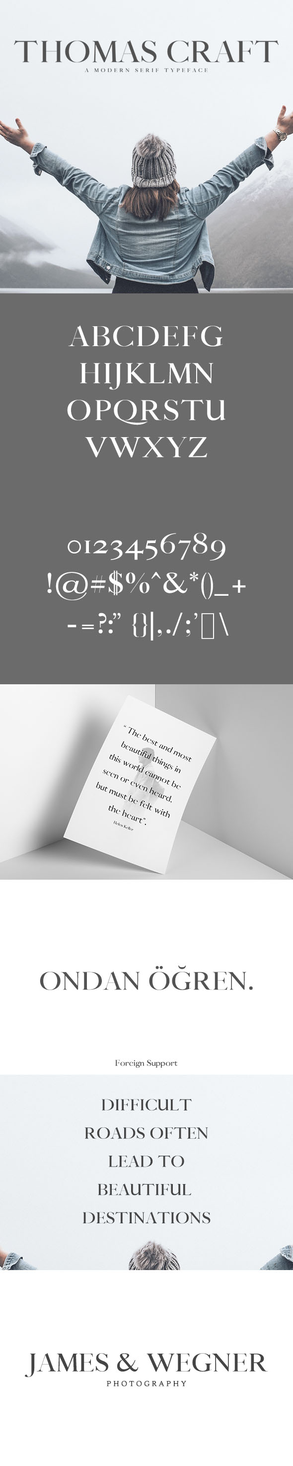 Thomas Craft A Modern Serif Typeface - Serif Fonts