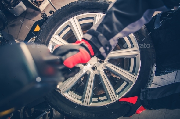 Car Tire Vulcanizer Stock Photo by duallogic | PhotoDune
