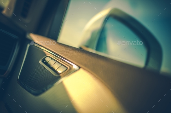 Blind Spot in a Car Mirror Stock Photo by duallogic | PhotoDune