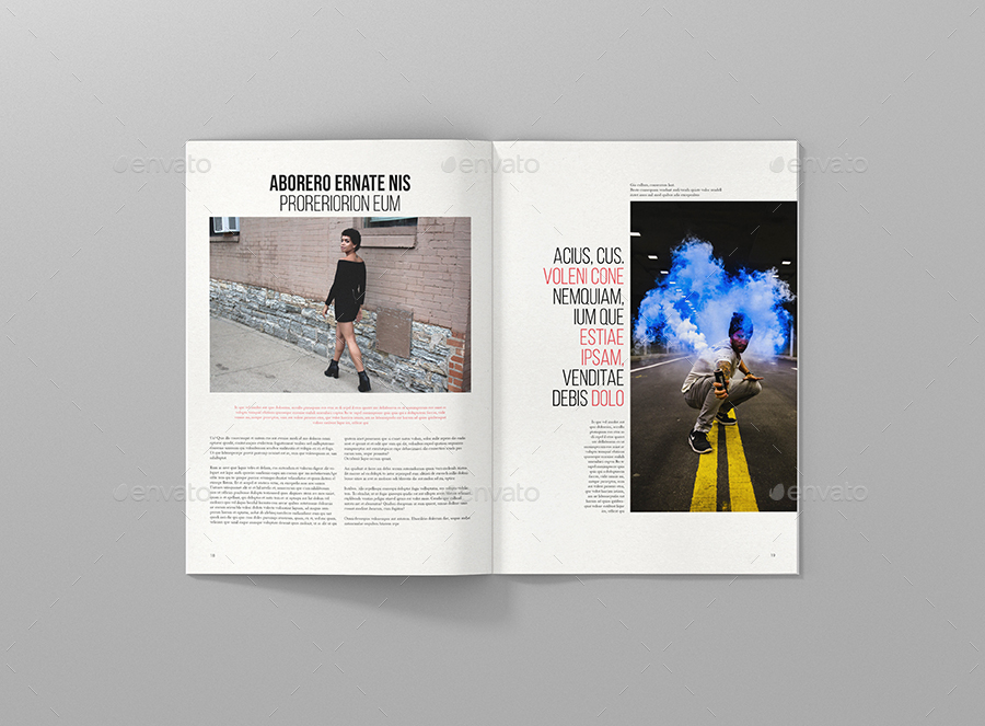 Cool Magazine, Print Templates | GraphicRiver