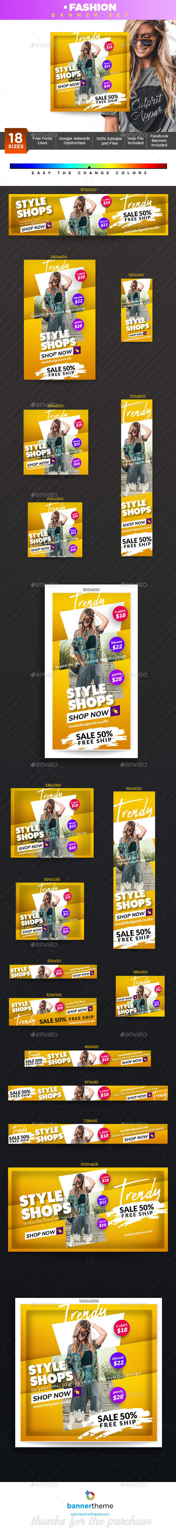 Fashion Banner - Banners & Ads Web Elements