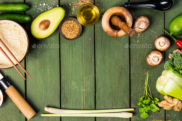 asian food concept - Stock Photo - Images