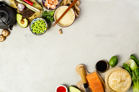 asian food concept - Stock Photo - Images