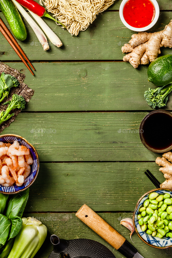 asian food concept - Stock Photo - Images