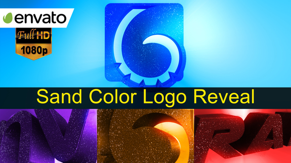 Sand Color Logo Reveal