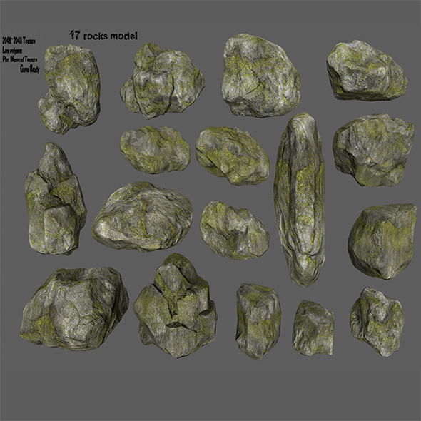 rocks - 3Docean 22361250