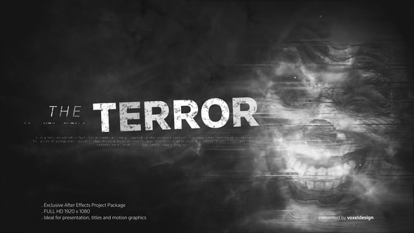 The Terror opener - VideoHive 22365023