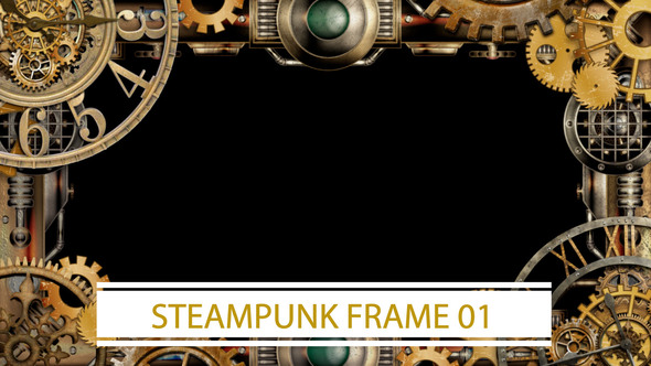 Steampunk Frame 01