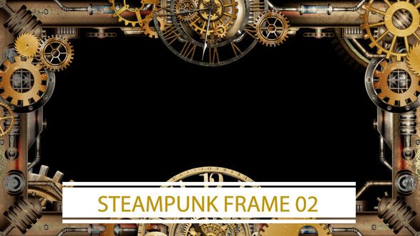 Steampunk Frame 02
