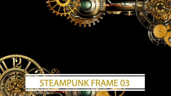 Steampunk Frame 03