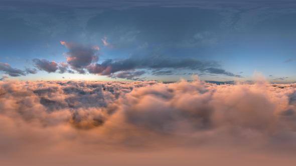 Sunset Clouds VR 360