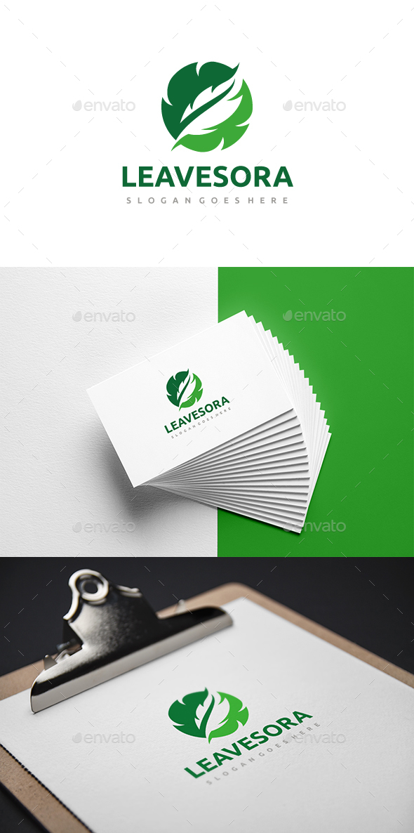 Leaf Logo - Nature Logo Templates