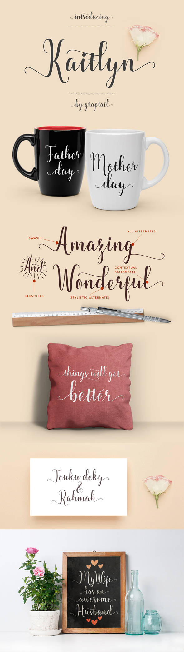 Kaitlyn Script - Script Fonts