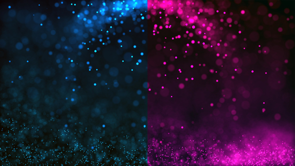 Abstract Bokeh Particles