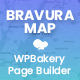 Bravura Map for WPBakery Page Builder