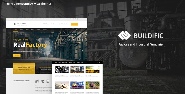 Buildific - Factory - ThemeForest 22301925