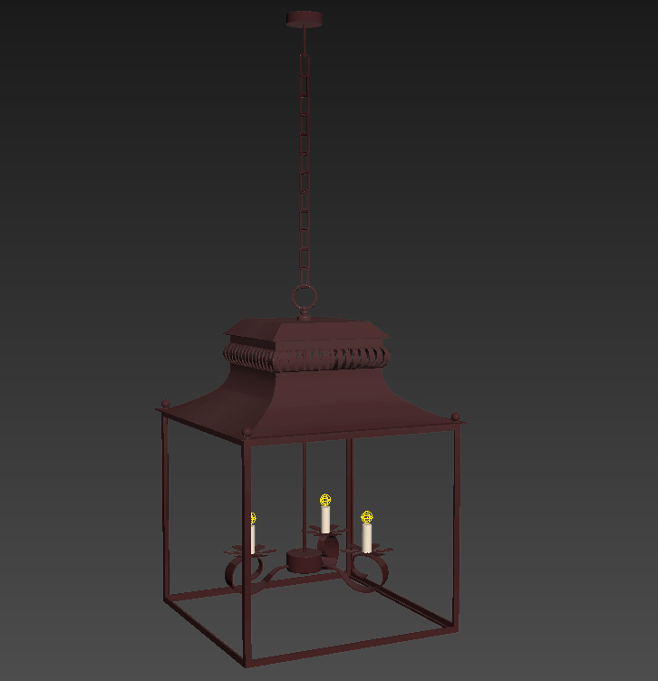 3d Model Pottery Barn Bolton Indooroutdoor Lantern By Erkin Aliyev