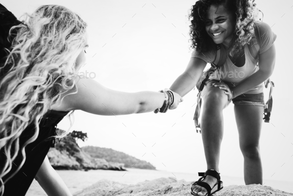 Young women helping each other Stock Photo by Rawpixel | PhotoDune