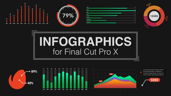 Infographics Builder for Final Cut Pro X