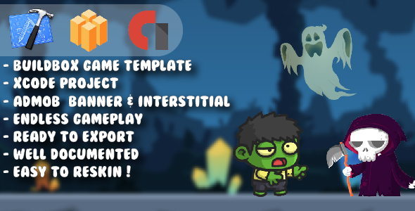 Mini Zombie Boy - Xcode Project & Buildbox Game Template - CodeCanyon Item for Sale