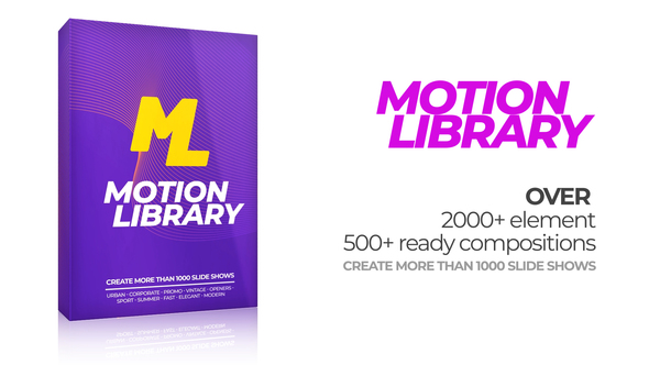 Motion Library Pack - VideoHive 22380487