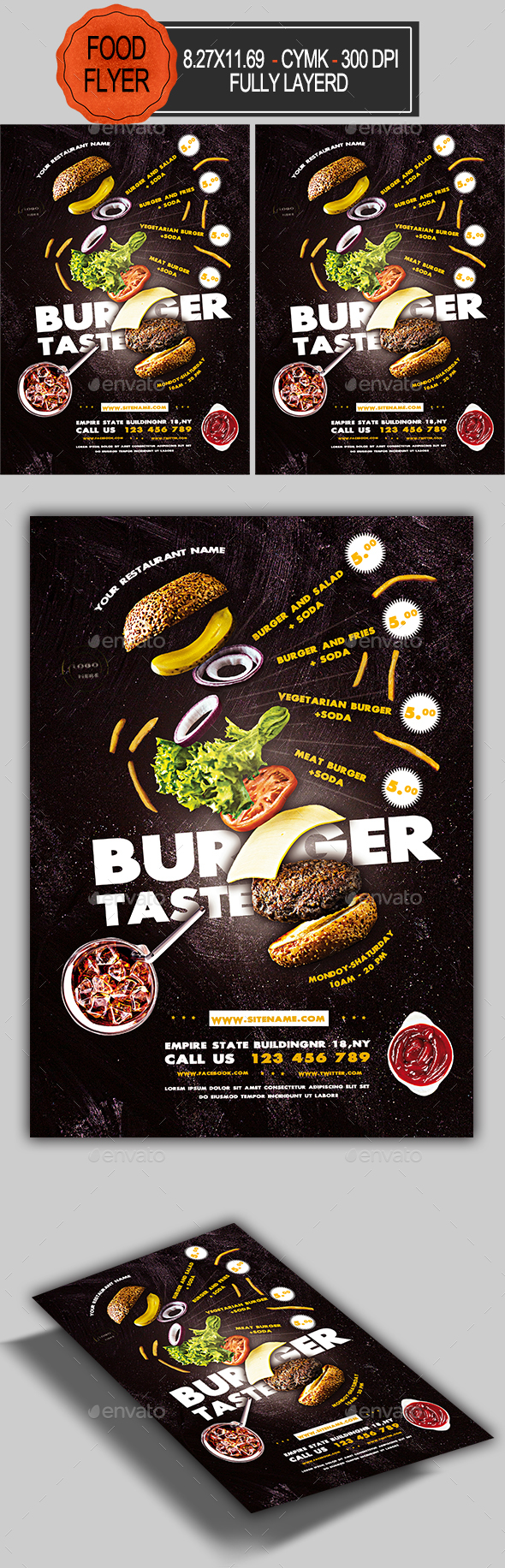 Burger Flyer