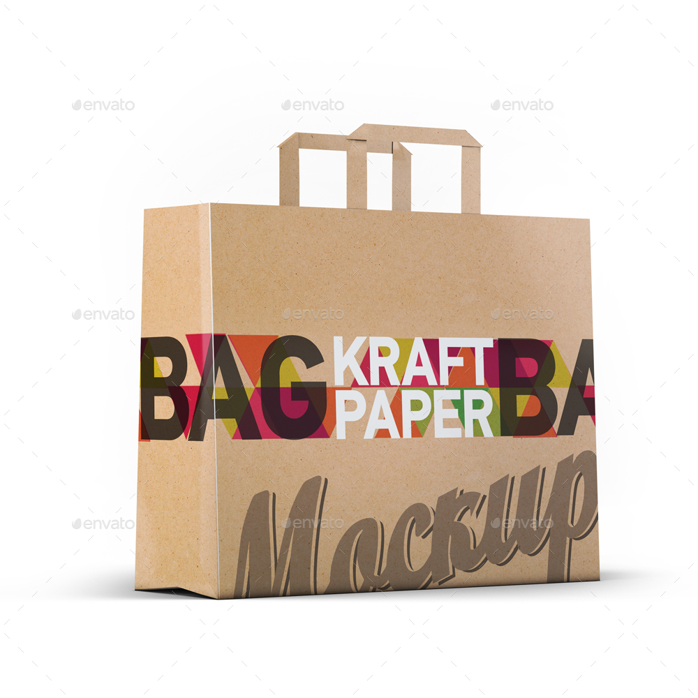 Download Kraft Paper Bag Mock-Up by L5Design | GraphicRiver